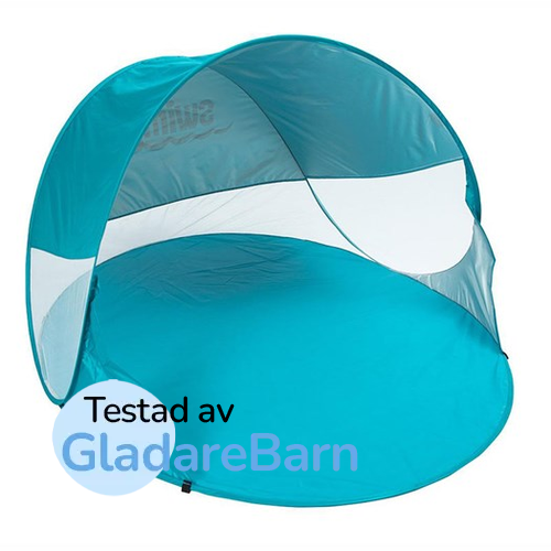 Swimpy UV-tält pop-up med ventilation, petrol